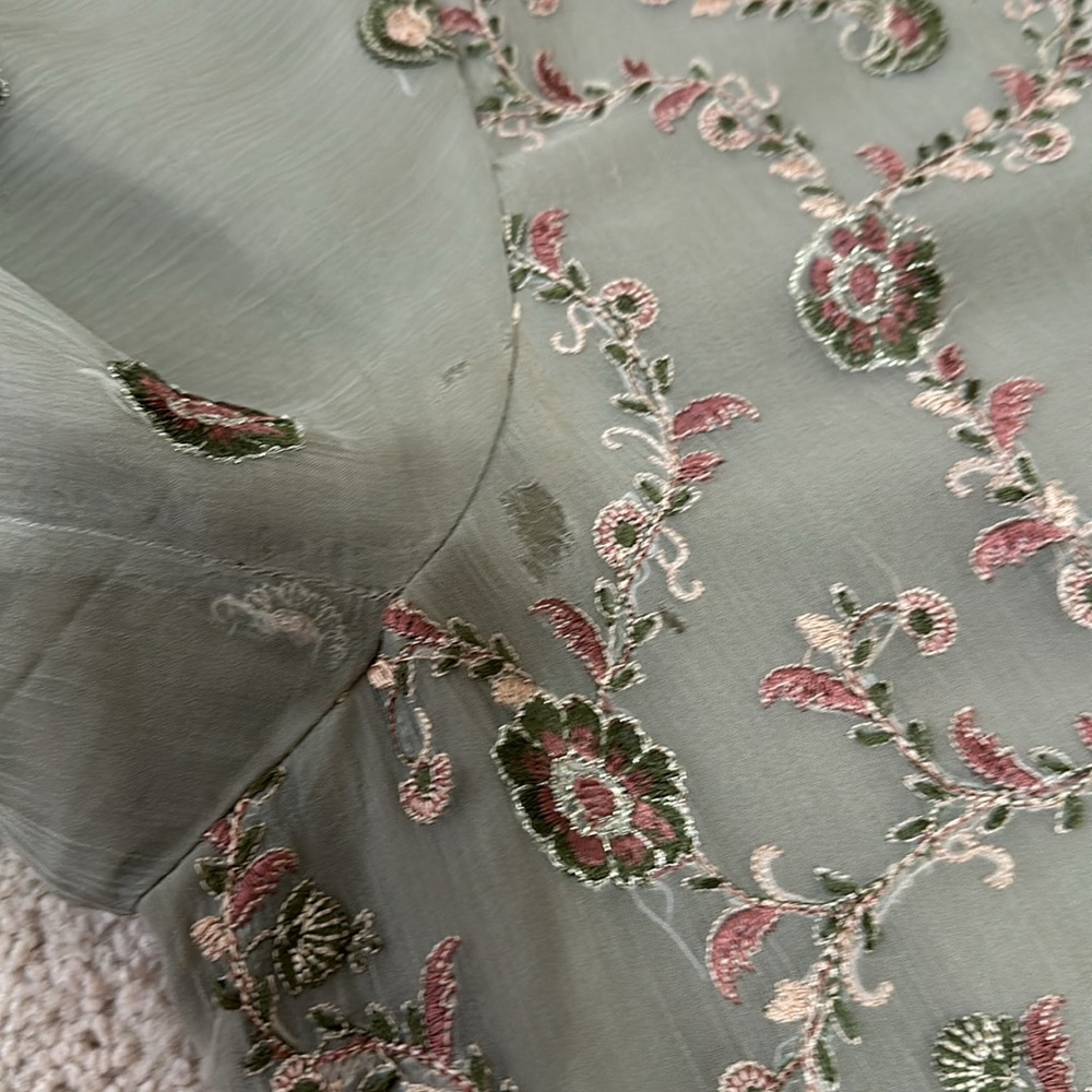 3 pcs embroidered pakistani suit - Picture 5 of 5